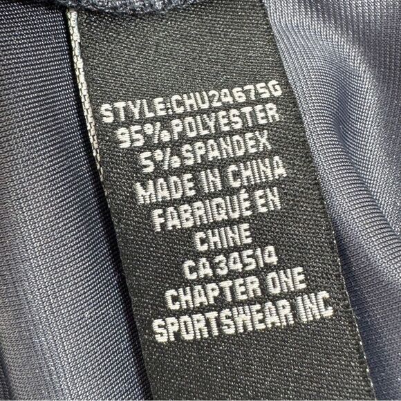 Jules & Leopold Velvet Velour Pants Slim Leg Pull On Ankle Blue Medium - Picture 8 of 12